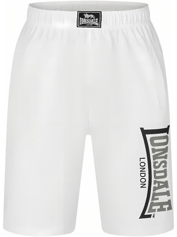 Lonsdale Short "Logo Jam" in Weiß