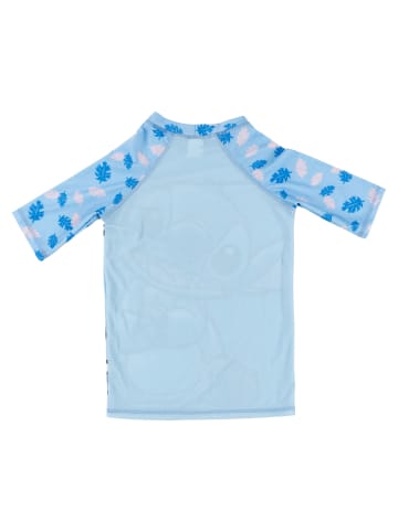 Lilo & Stitch Lilo & Stitch Schwimmset UV-Schutz 30 Badeanzug Shirt Hose Zweiteiler in blau