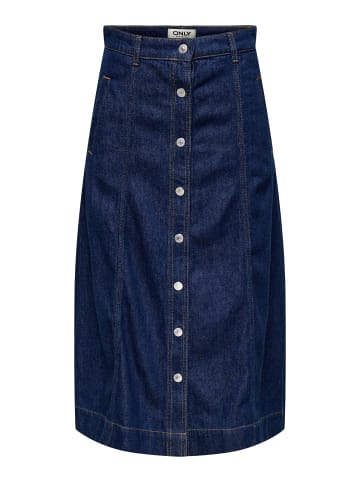 ONLY A-Linien Rock in Medium Blue Denim