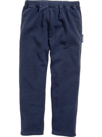 Playshoes Kinder Stoffhose "Fleece-Hose" in Blau