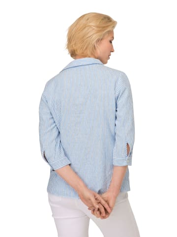 LAURASØN Hemdbluse in azurblau