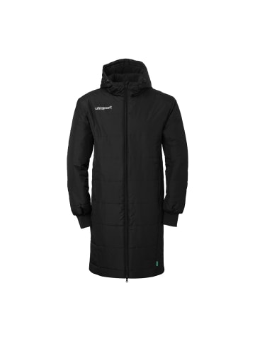 uhlsport  Jacke Essential Winter Bench in schwarz/weiß