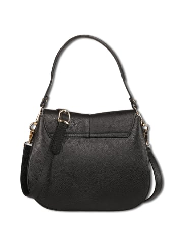 Toscanto Leder Umhängetasche Toscanto Tasche schwarz ca. 27cm