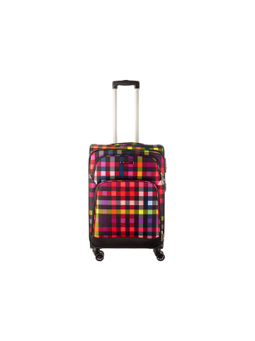 Franky Koffer T1S-DR-65 in  multicolor check