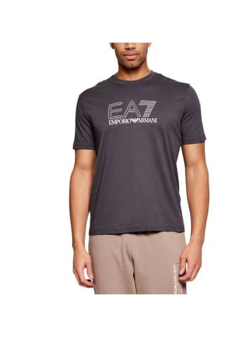 EA7 Emporio Armani Grau Baumwolle T-Shirt