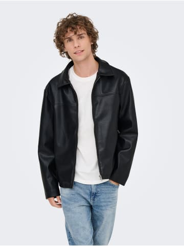 ONLY & SONS Jacke in Black