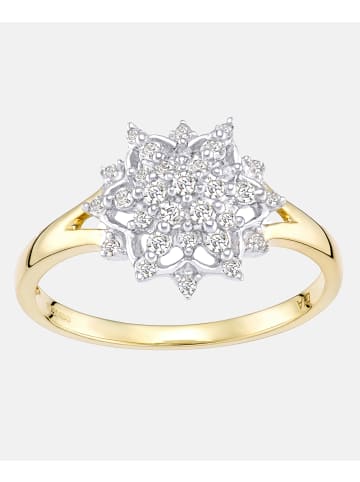 Diamant L'éternel Ring aus 375 Gelbgold mit Diamant