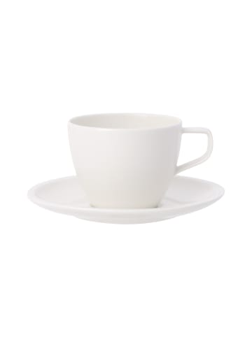 Villeroy & Boch Kaffeetasse mit Untertasse Artesano Original in 250 ml in weiß