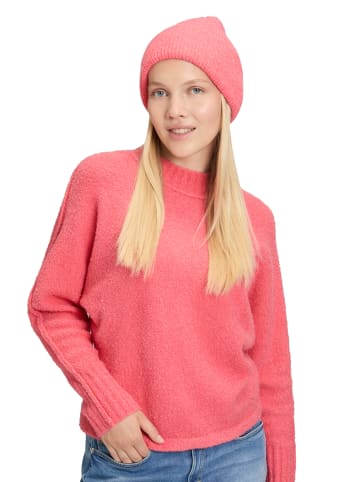 CARTOON Strickmütze unifarben in Calypso Coral