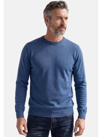 Redmond Pullover Basic in Blau / hellblau