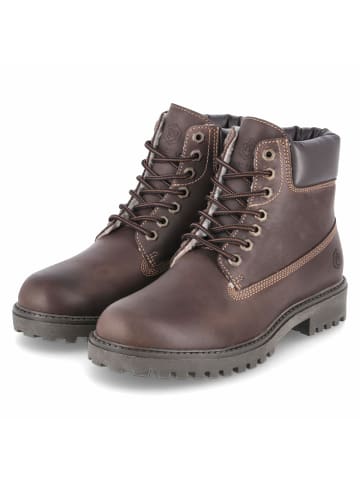 Lumberjack Stiefel mit Warmfutter in braun