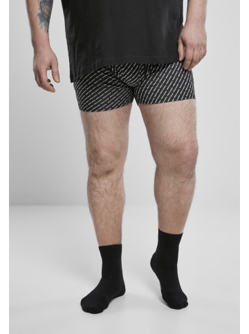 Urban Classics Boxershorts in grey+darkgreen+black