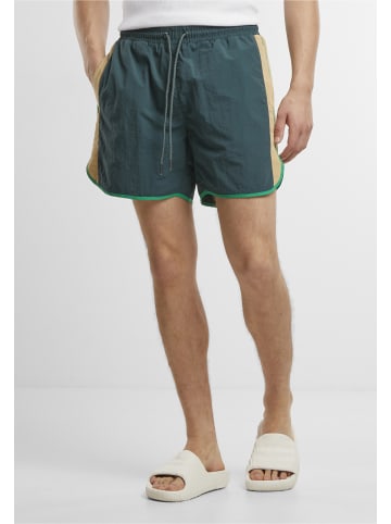 Urban Classics Urban Classics Retro Look Swim Shorts in bottlegreen