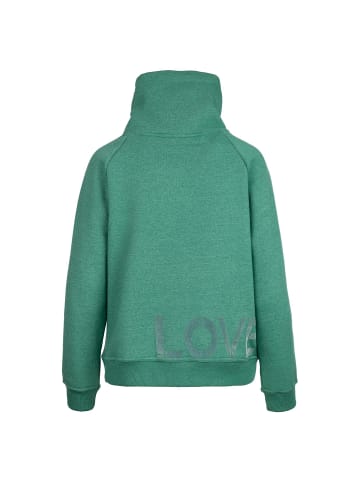 Salzhaut Sweatshirt ISVEIG in Bottle Green