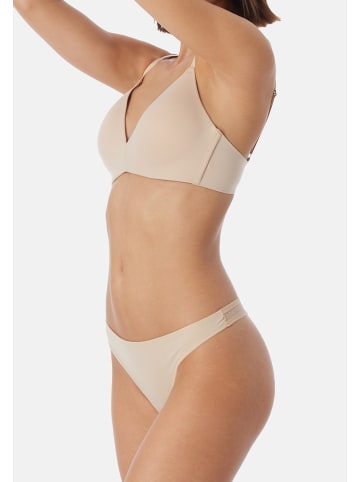 Schiesser String Invisible Lace in Sand
