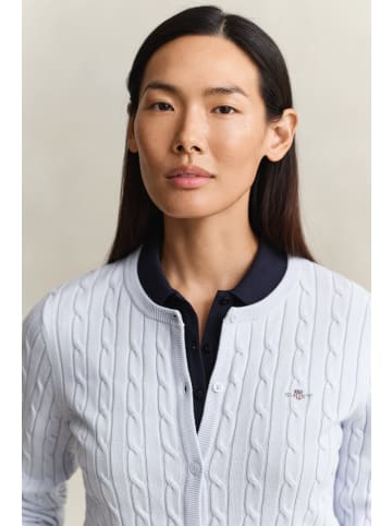 Gant Strickjacke in hellblau - 0009