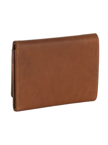 The Chesterfield Brand Hartfort Geldbörse RFID Schutz Leder 11 cm in cognac