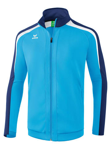 erima Liga 2.0 Trainingsjacke Mit Kapuze in curacao/new navy/weiss