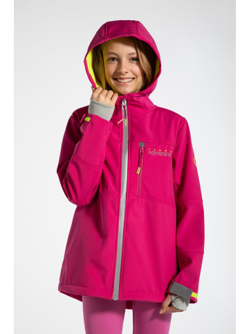 Lemon explore Übergangs-Softshelljacke in fuchsie