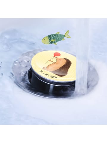 Mr. & Mrs. Panda Abflussstopfen Igel Luftballon ohne Spruch in Gelb Pastell