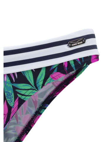 Venice Beach Bikini-Hose in marine-bedruckt