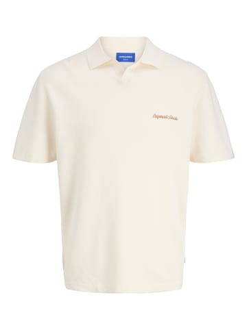 JACK & JONES Junior Gestricktes Polo in Sea Salt