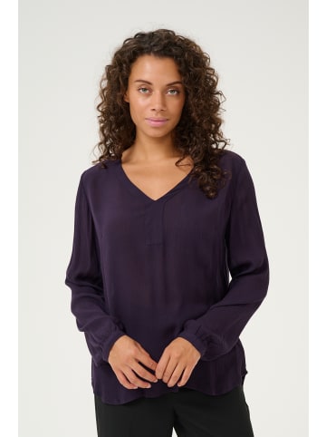 Kaffe Langarm-Bluse Amber Regular fit in Dawn Purple