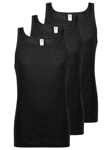 ESGE Unterhemd / Tanktop Feinripp Jeans in Schwarz