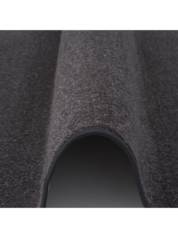Snapstyle Velours-Teppich Joy Rund in anthrazit