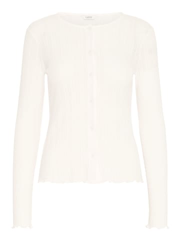 b. young Strickjacke BYUNICA Slim fit in Off White