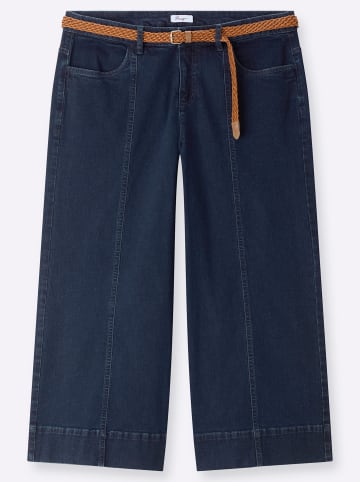 sheego Jeans in dark blue used
