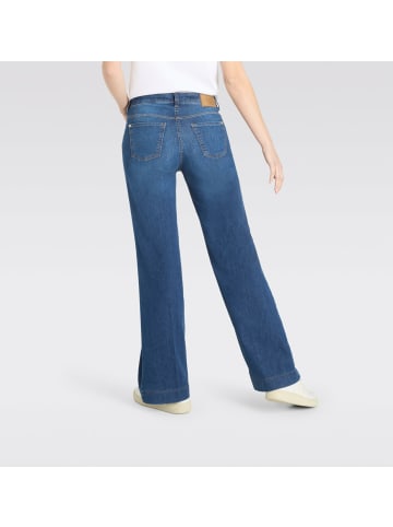 MAC HOSEN Flared Leg Jeans für Damen in blau
