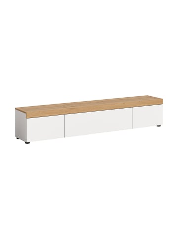 ebuy24 TV Tisch Ruda Weiß 180 x 33 cm