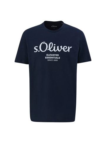 s.Oliver T-Shirt 4er Pack in Hellblau/Dunkelblau/Dunkelgrau/Schwarz