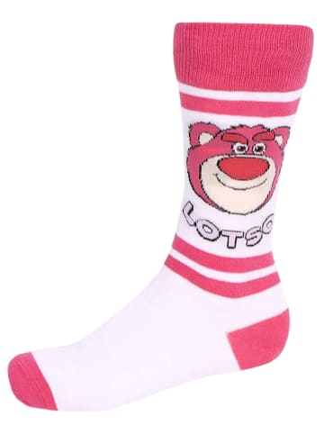 Cerda 3er - Pack Socken Disney Toy Story Lotso Geschenkset Gr. 36-43 in Bunt