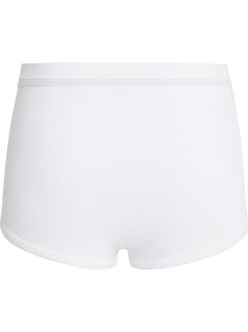 Con-ta Baumwolle, Doppelripp Slip 2er-Pack in weiß