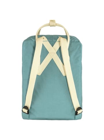 FJÄLLRÄVEN Kånken - Rucksack 38 cm (frost green) in sky blue light oak