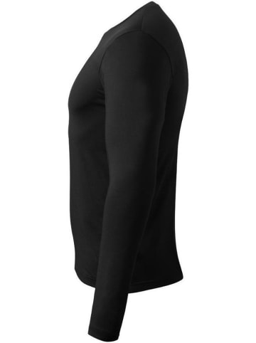 Kempa Short "Attitude Langarmshirt" in Schwarz