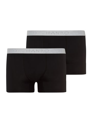Hanro Retro Short / Pant Cotton Essentials in Schwarz