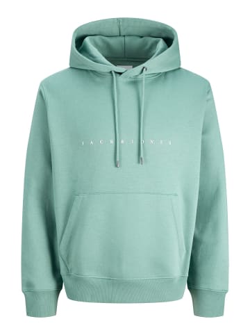 Jack & Jones Kapuzenpullover in Mineral Blue