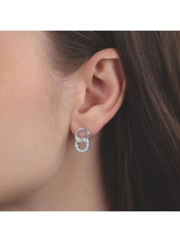 JOOP! Ohrstecker Silber 925, rhodiniert in Silber