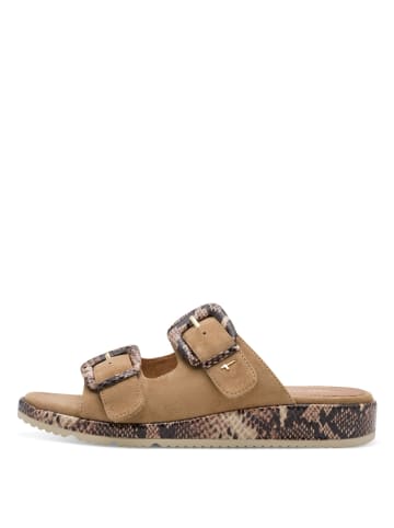 Tamaris Klassische Pantoletten in Beige