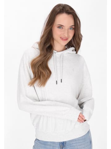 DreiMaster Women Hoodie in offwhite melange