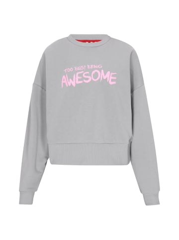 myMo ROCKS Women Sweatshirt in grey