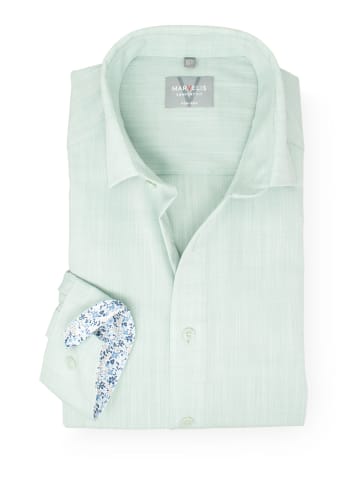 MARVELIS Comfort Fit Businesshemd in Grün 40