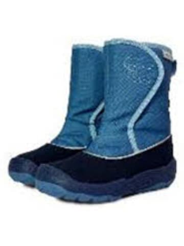 Affenzahn Mädchen Stiefel Freezy Elefant in Blau