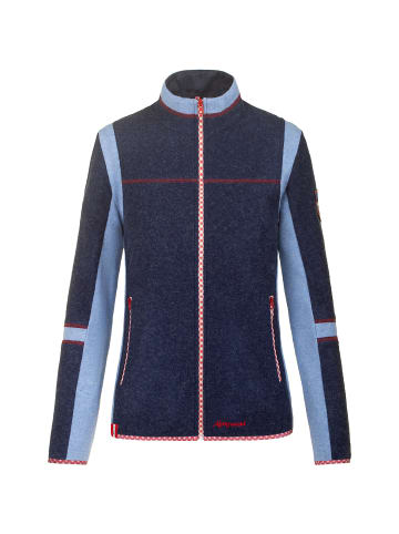 Almgwand Unterjacke Edelweisskogel in Blau3047