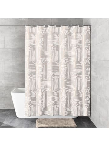 Kleine Wolke textiler Griff Duschvorhang Linja in seide