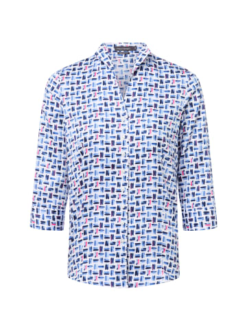 Franco Callegari Bluse in marine weiß - 0070