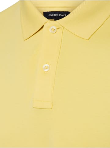 Andrew James Poloshirt in gelb - 0010